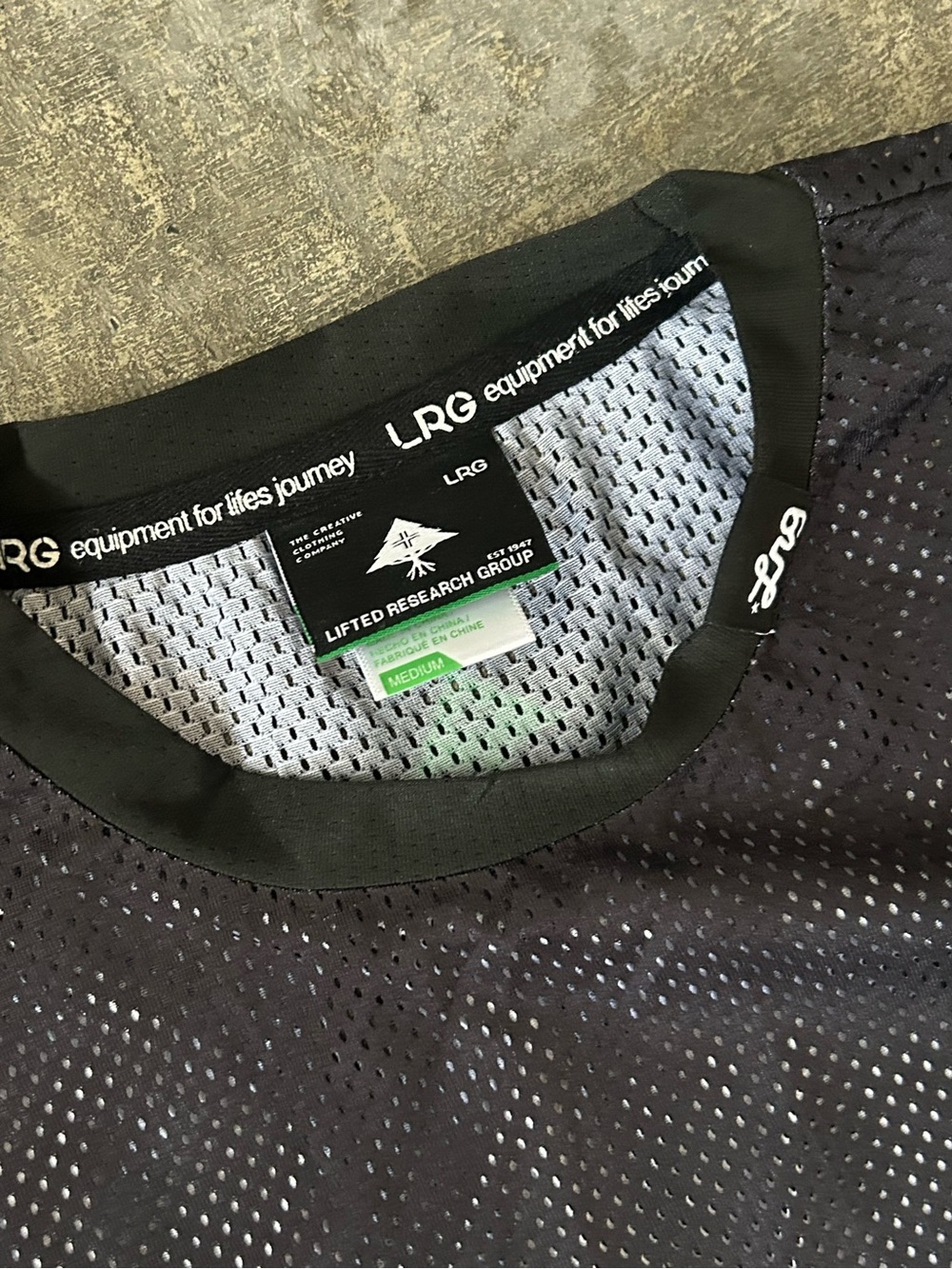 LRG Mesh Motocross Jersey Longsleeve - Olive, Black & Camo - Picture 4 of 4